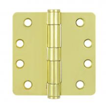 Deltana S44R4HD3 - 4'' x 4'' x 1/4'' Radius Hinge, HD