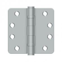 Deltana S44R4HDB26D - 4'' x 4'' x 1/4'' Radius Hinge, HD, Ball Bearings