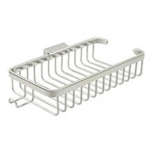 Deltana WBR1052HU14 - Wire Basket, 10-3/8'' Rectangular, Shallow, With Hook