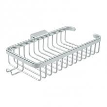 Deltana WBR1052HU26 - Wire Basket, 10-3/8'' Rectangular, Shallow, With Hook