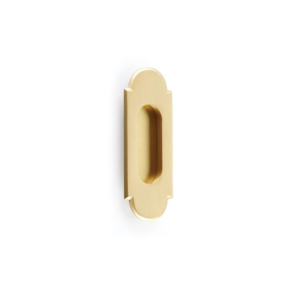 Brass No.8 Style Flush Pull 5'', US4