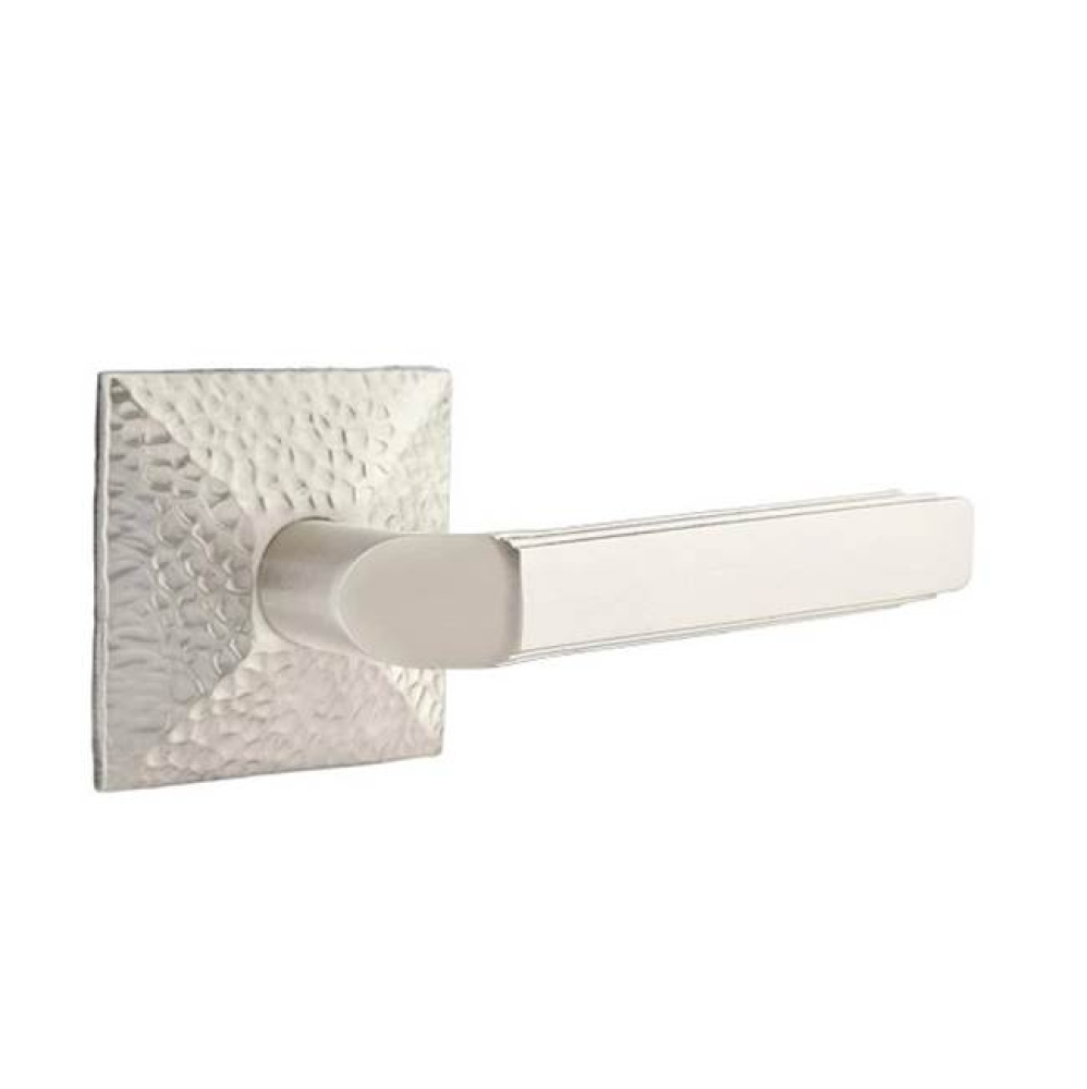 Privacy, Hammered Rosette, Milano Lever, LH, US15
