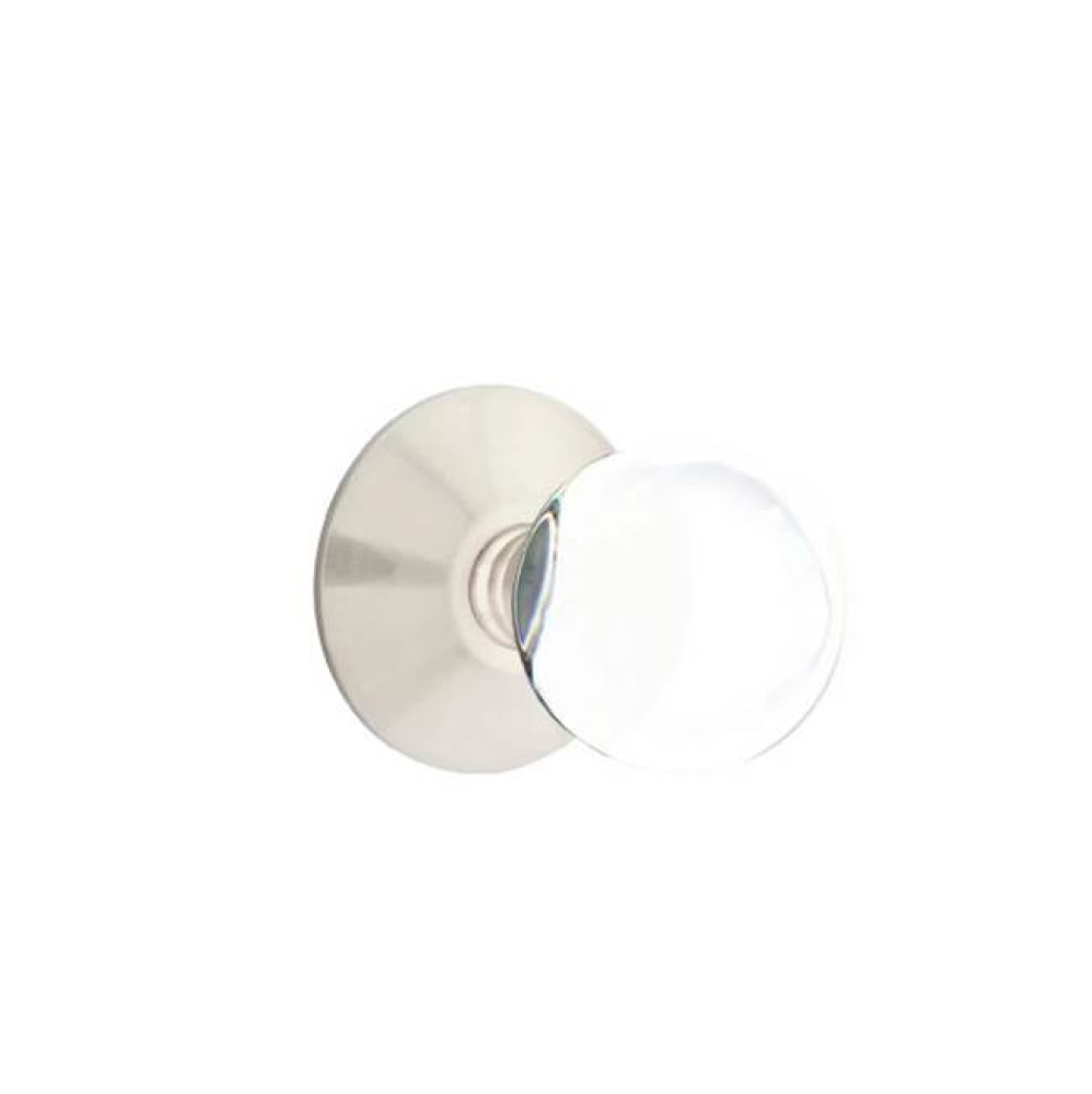 Privacy, Modern Rosette, Bristol Crystal Knob, US15