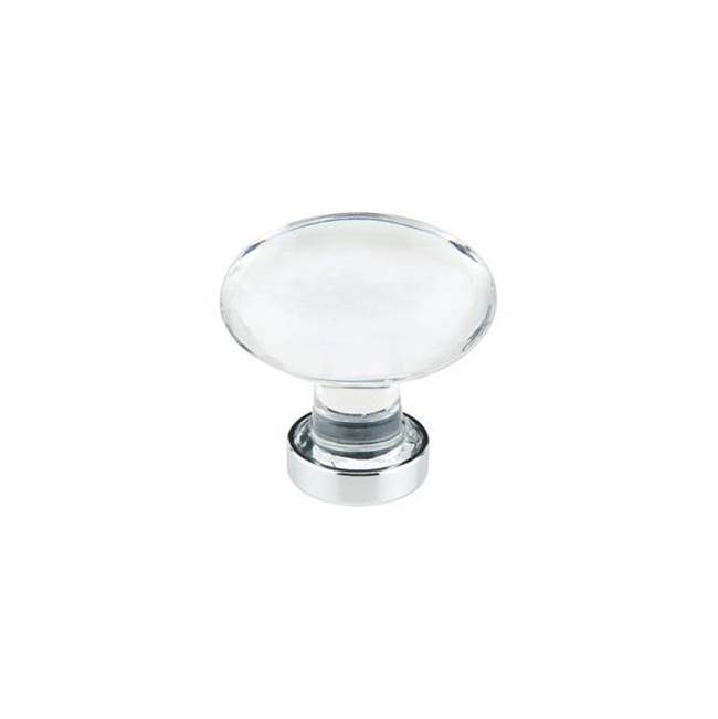 Hampton Crystal Knob, 1-1/4'', US4