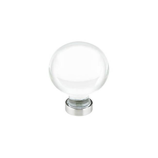 Bristol Crystal Knob, 1-1/4'', US4