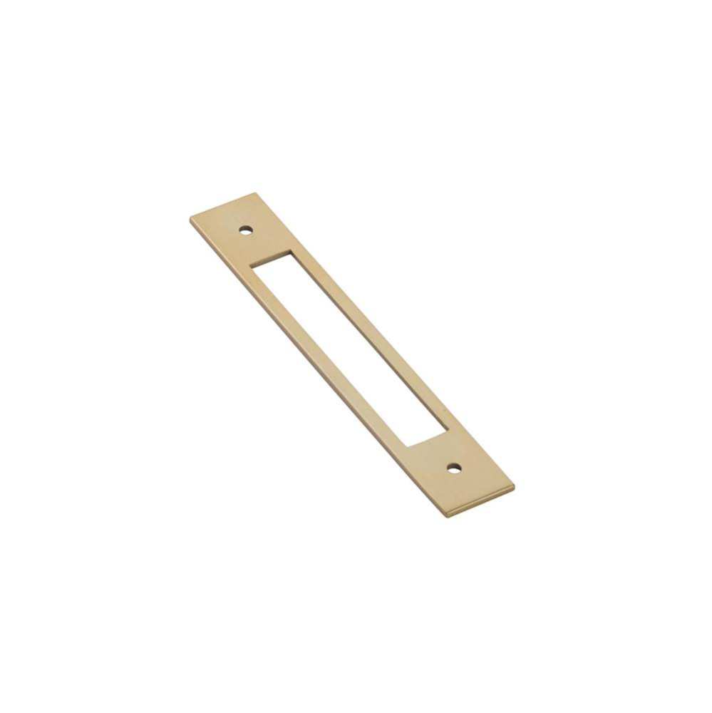 Modern Backplate for cabinet pull, 5'' C-to-C, US4
