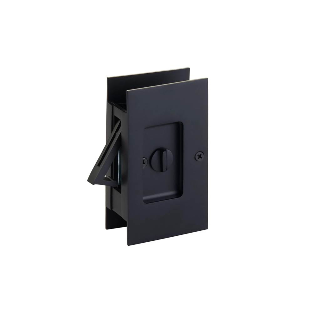 Modern Rectangular Pocket Door Lock, Privacy, US19