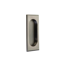 Emtek 220115A - Rect Flush Pull 4'', US15A