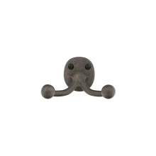 Emtek 2306MB - Bronze Dbl Hook with plate, MB