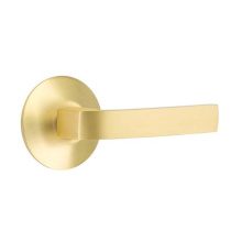 Emtek 5207BRLLHUS4 - Privacy, Modern Rosette, Breslin Lever, LH, US4