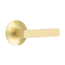 Emtek 5207DTLHUS4 - Privacy, Modern Rosette, Dumont Lever, LH, US4