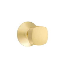 Emtek 5207FRKUS4 - Privacy, Modern Rosette, Freestone Square Knob, US4