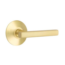 Emtek 5207FRLLHUS4 - Privacy, Modern Rosette, Freestone Lever, LH, US4