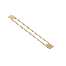 Emtek 86926US4 - Modern Backplate for cabinet pull, 10'' C-to-C, US4