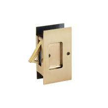 Emtek 2107US7 - Modern Rectangular Pocket Door Lock, Passage, US7