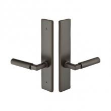Emtek 12A5HERLHUS3NL - Multi Point C2, Dummy Pair, Modern Style, 1-1/2'' x 11'', Hermes Lever, LH, US