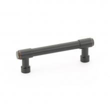Emtek 86691US10B - Industrial Modern JASPER CABINET PULL, 10'' C-C, US10B