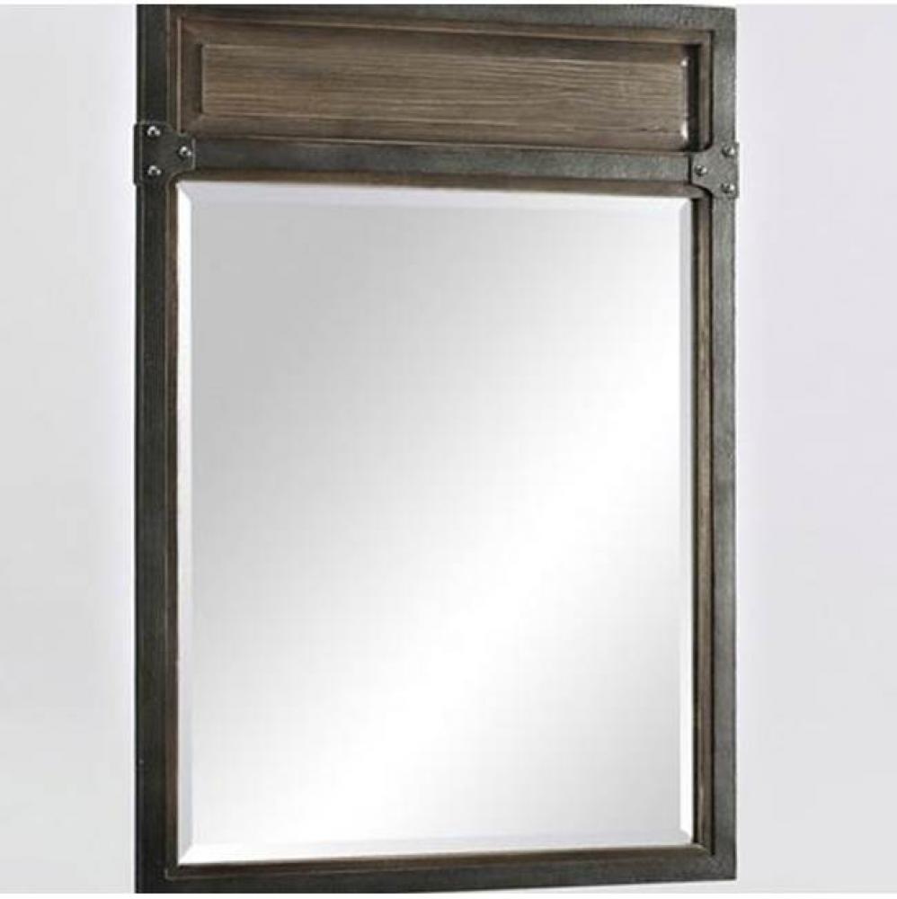 Toledo 24'' Mirror - Driftwood Gray