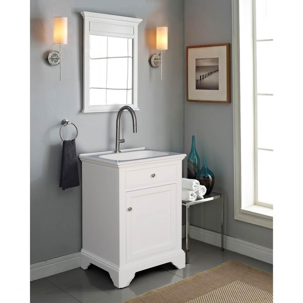 Framingham 24'' Vanity - Polar White