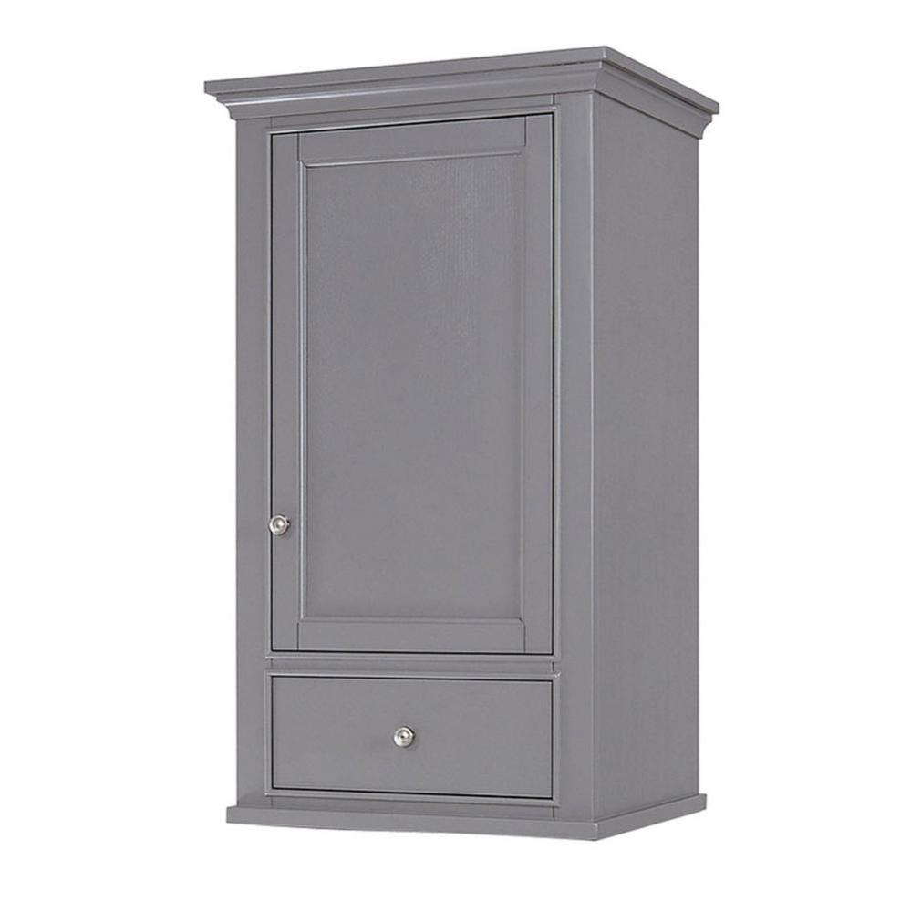 Smithfield 21x18'' Linen Hutch In Medium Gray