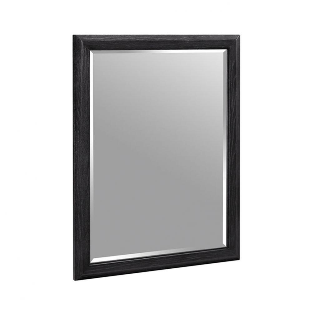 Charlottesville w/Nickel 28'' Mirror  In Vintage Black