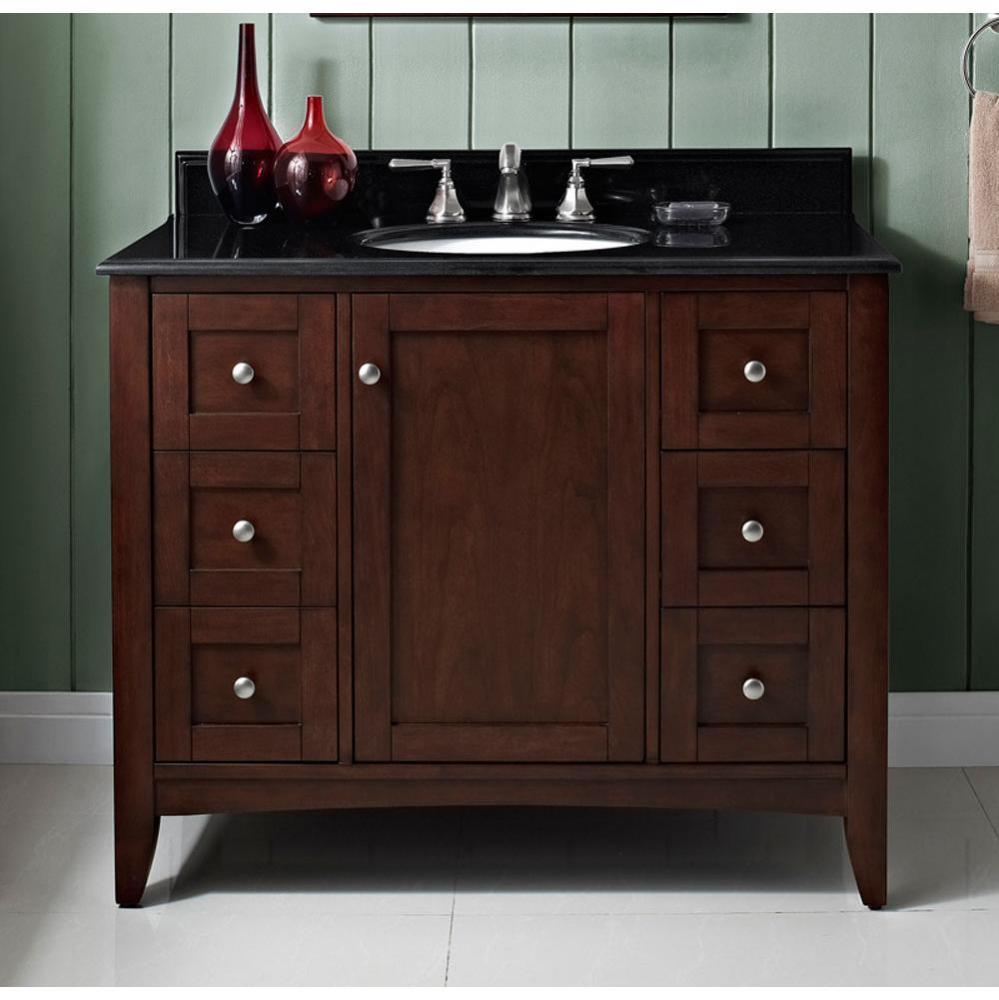 Shaker Americana 42'' Vanity In Habana Cherry