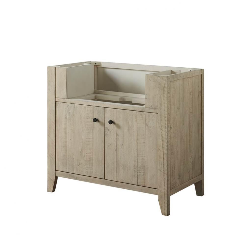 River View 36'' Farmhouse Vanity - Toasted Almond