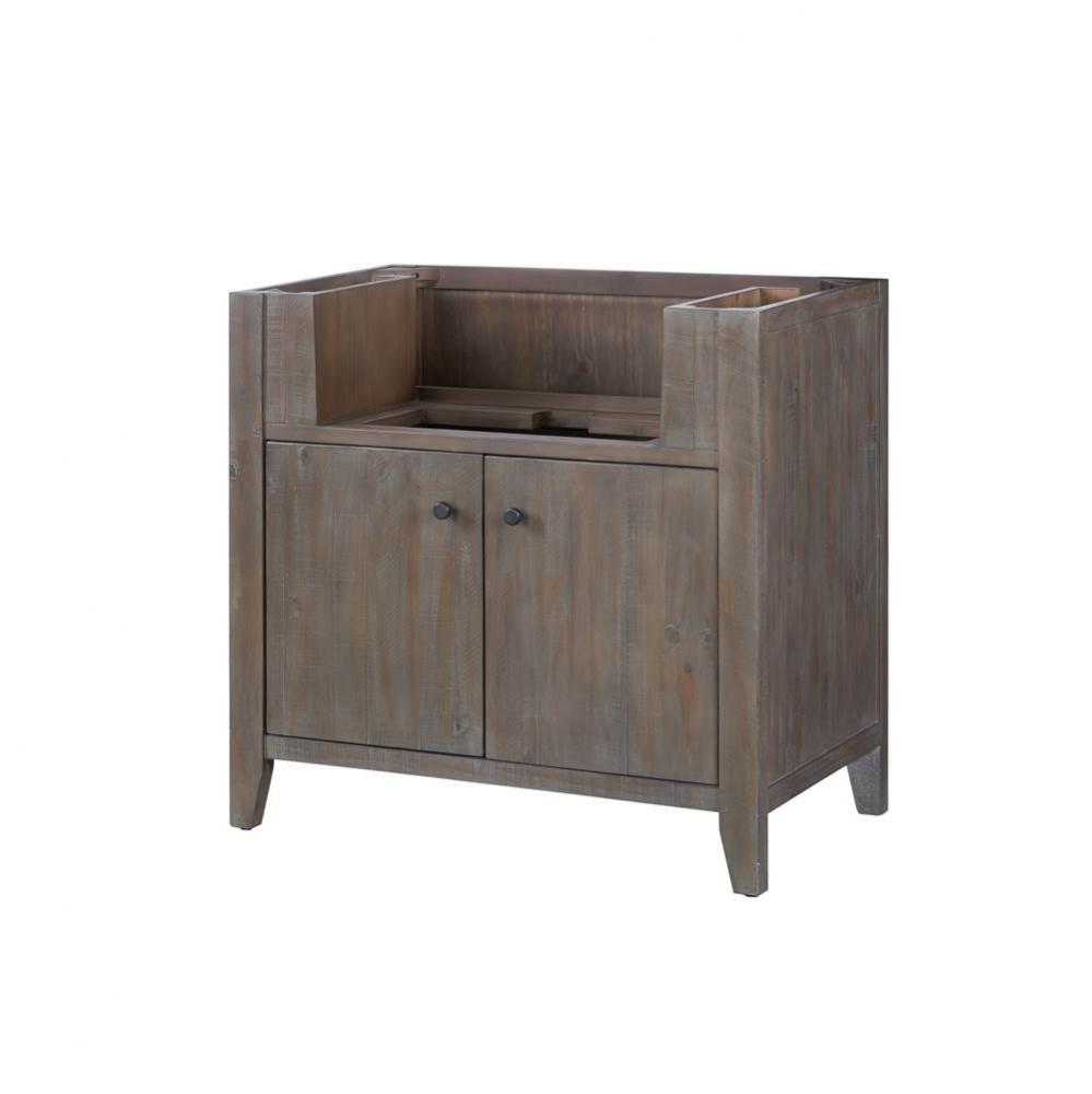 River View 36'' Farmhouse Vanity - Coffee Bean