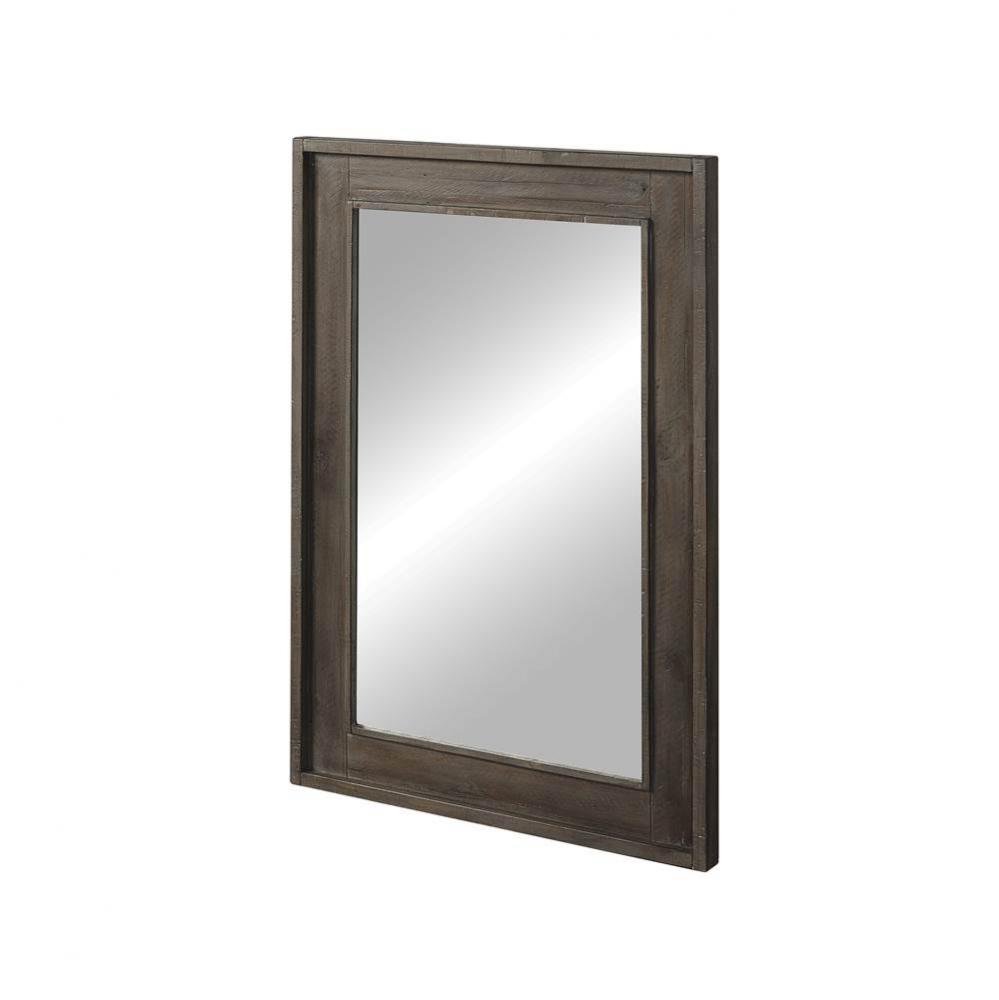 River View 25'' Mirror - Coffee Bean