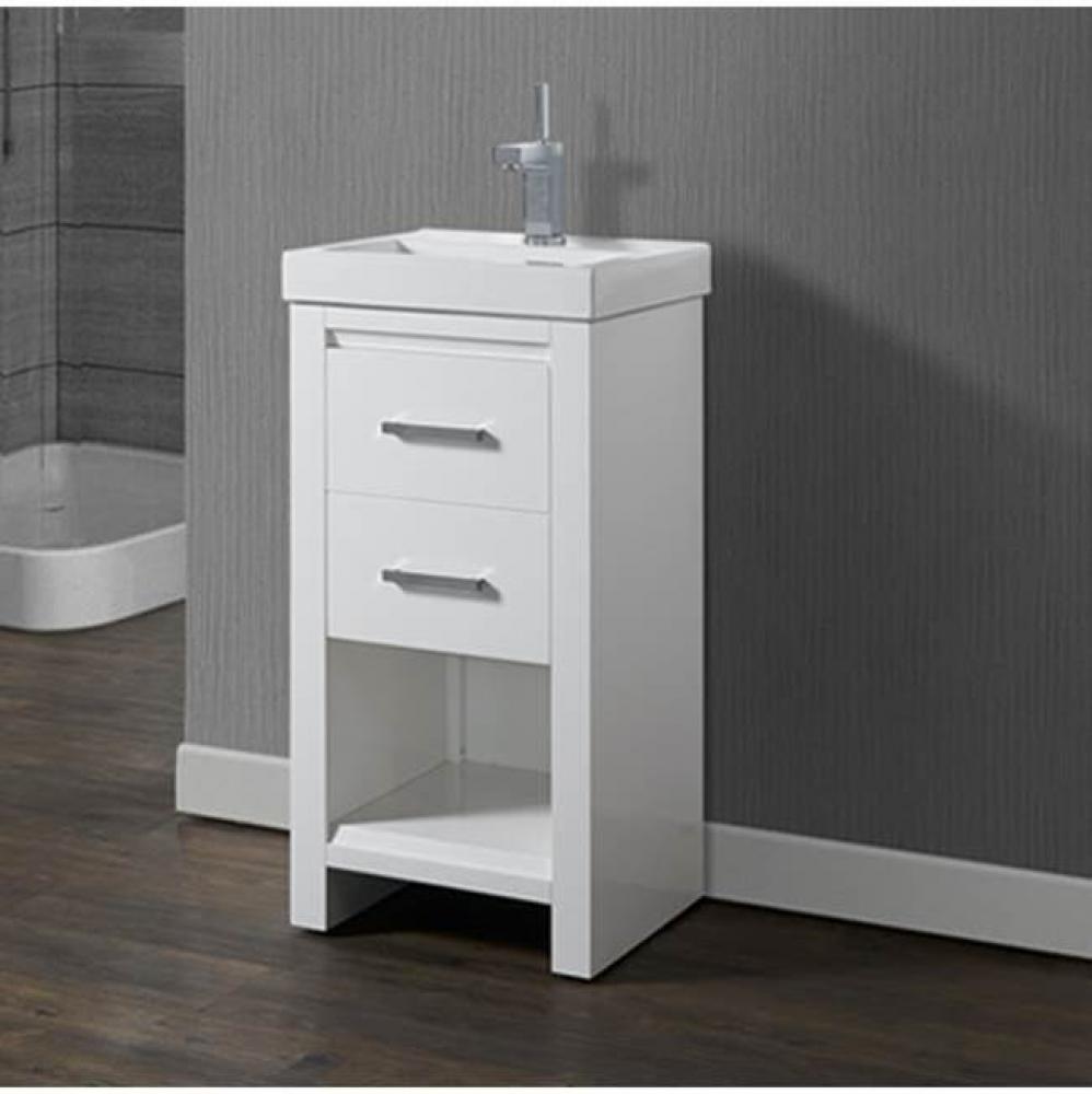 Studio One 18x16'' Vanity In Glossy White