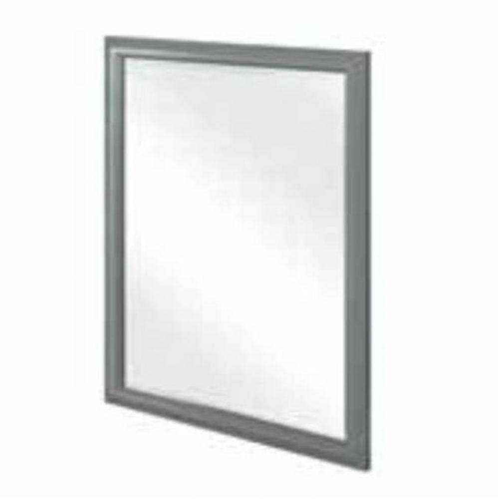 Revival 28'' Mirror In Glossy Med Gray