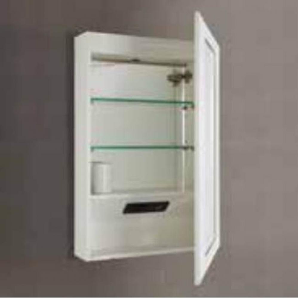 Revival 20'' Medicine Cabinet-left In Glossy White