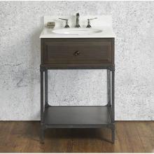 Fairmont Designs 1401-VH24 - Toledo 24'' Open Shelf Vanity In Driftwood Gray