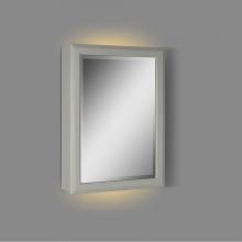 Fairmont Designs 1510-MC20LED-R - Charlottesville 20'' LED Medicine Cabinet - right - Light Gray