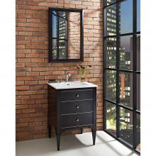 Fairmont Designs 1511-V24 - Charlottesville w/Nickel 24'' Vanity - Vintage Black