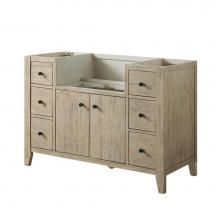 Fairmont Designs 1515-FV48A - River View 48'' Farmhouse Vanity - Toasted Almond