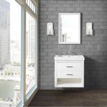 Fairmont Designs 1517-WV3018 - Studio One 30x18'' Wall Mount Vanity In Glossy White