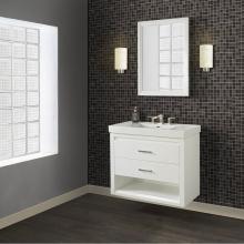 Fairmont Designs 1517-WV3618 - Studio One 36x18'' Wall Mount Vanity In Glossy White