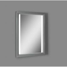 Fairmont Designs 1518-M25LED - Studio One 25'' Wood Frame LED Mirror In Glossy Pewter