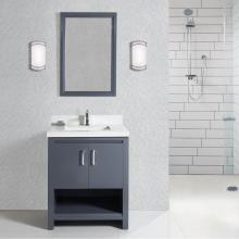 Fairmont Designs 1518-V30 - Studio One 30'' Vanity In Glossy Pewter