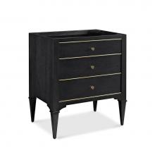 Fairmont Designs 1539-V30 - Charlottesville w/Brass 30'' Vanity - Vintage Black