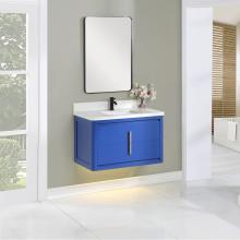 Fairmont Designs 1712-WV3620 - Design Studio 36x20'' Wall Mount Vanity, Top & Sink Set - Classic Blue