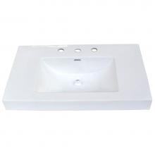 Fairmont Designs S-11030W8 - 30x18'' White Ceramic Sink