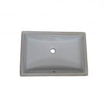 Fairmont Designs S-200WH - White (WH) Rectangular Ceramic Undermount Sink