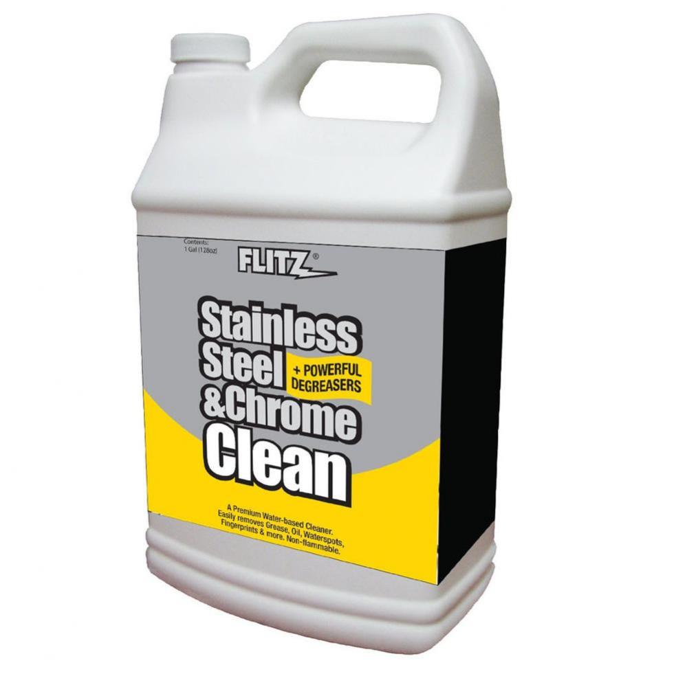 Stainless Steel And Chrome Cleaner With Degreaser