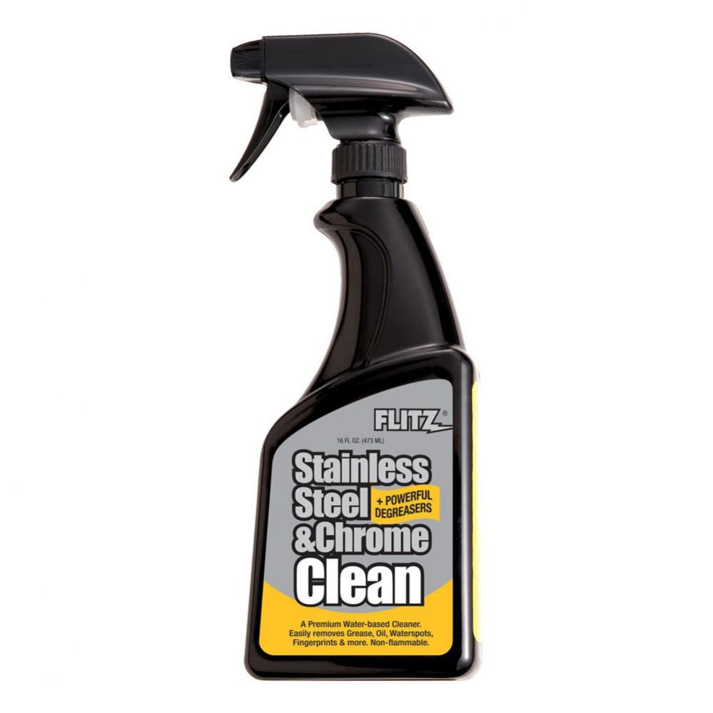 Stainless Steel And Chrome Cleaner With Degreaser