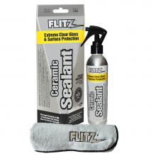 Flitz CS02908 - 236 Ml / 8 Oz Spray Bottle W/ Free Microfiber In Carton