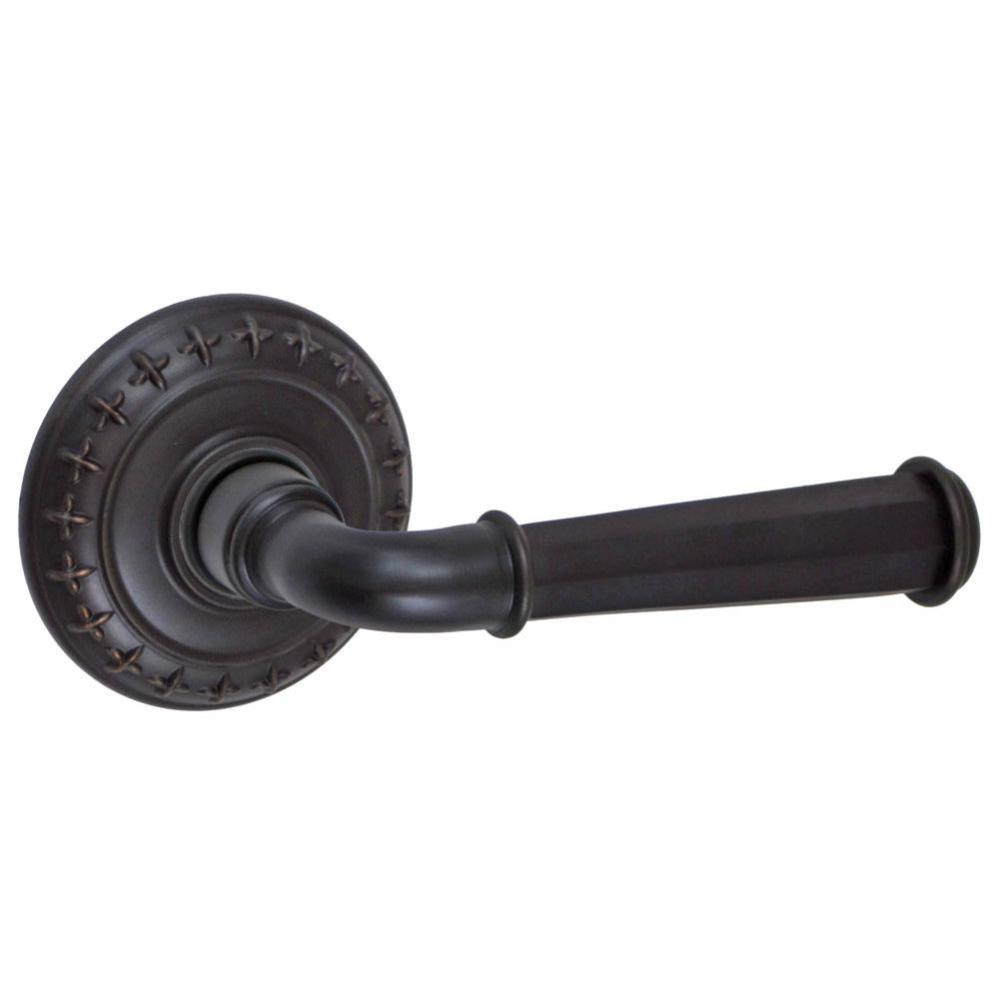 St Charles Lever with St. Charles Rose Privacy Set in Oil Rubbed Bronze - Right