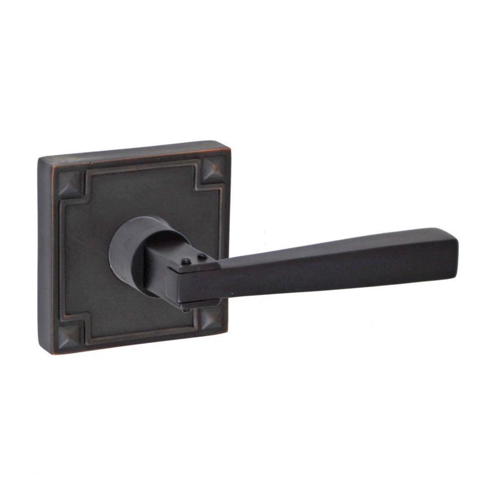 Sonoma Lever with Sonoma Rose Dummy Single in Oil Rubbed Bronze - Right