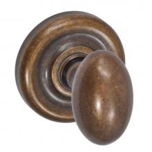 Fusion D-02-A7-E-MDB - Egg Knob with Contoured Radius Rose Dummy Single in Medium